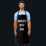 World's best DAD Apron<br><div class="desc">World's best Dad Apron</div>