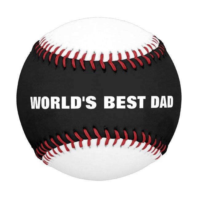 WORLD'S BEST DAD BASEBALL (Front)
