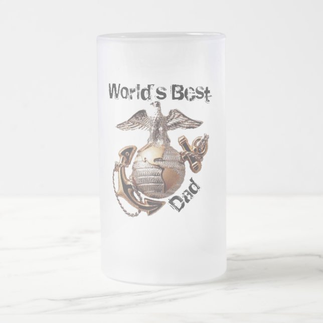 World's best dad beer mug (Center)