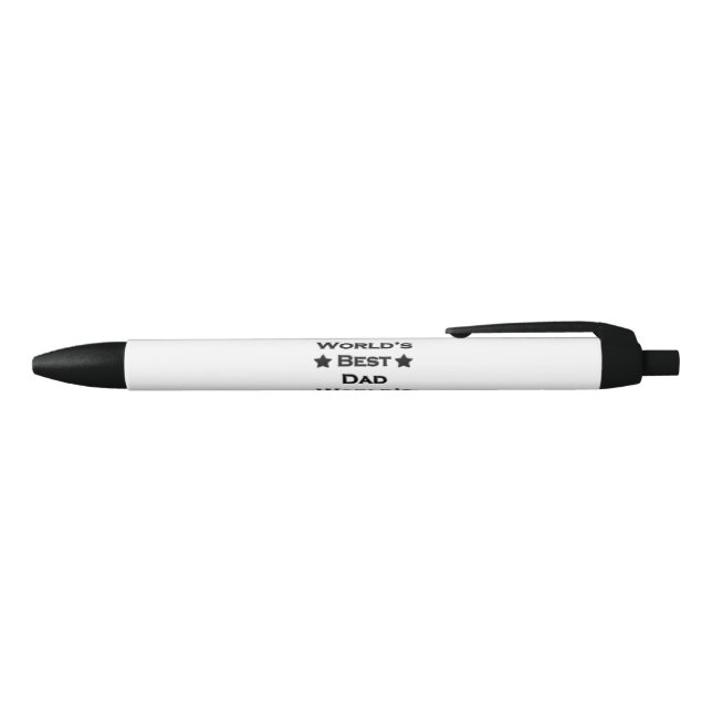World's Best Dad Black Ink Pen (Top)