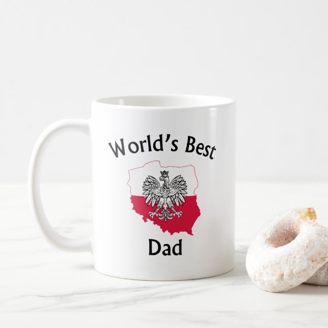 World's Best Dad Coffee Mug (With Donut)