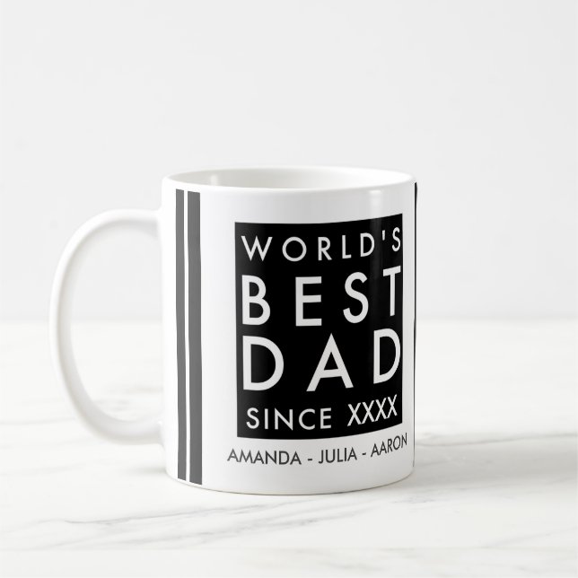 Worlds Best dad Coffee Mug (Left)