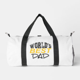 World's Best Dad Father's Day Gym bag