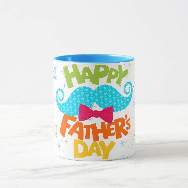 World's Best Dad Father's Day Mug - Perfect Gift (Center)