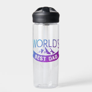 World's Best Dad Father's Day Water Bottle