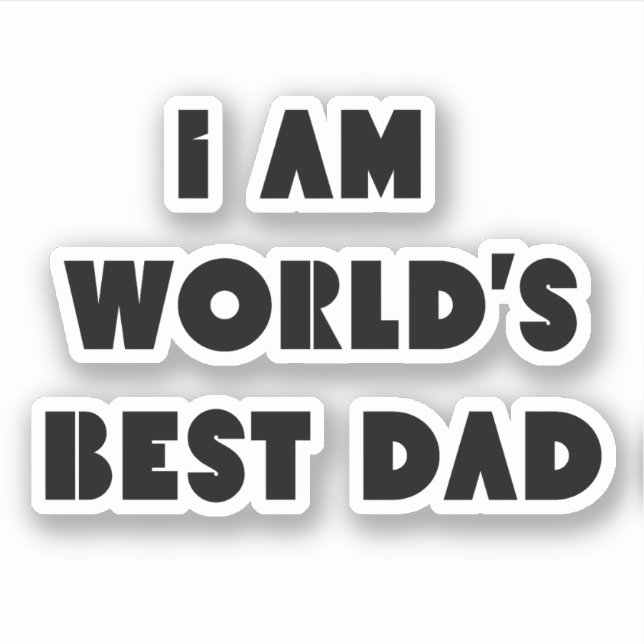  world's best dad ,funny  (Front)