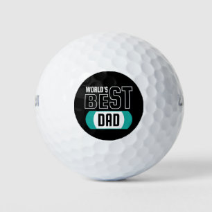 Worlds Best Dad Golf Balls