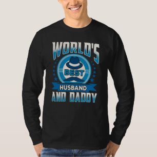 World's Best Dad Husband Fathers Day T-Shirt