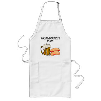 Worlds Best Dad Long Apron