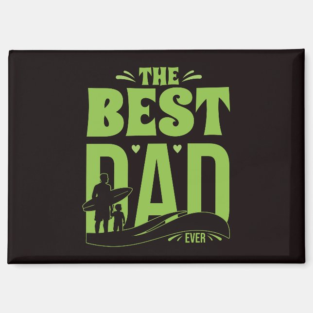 World's Best Dad Magnet (Front)