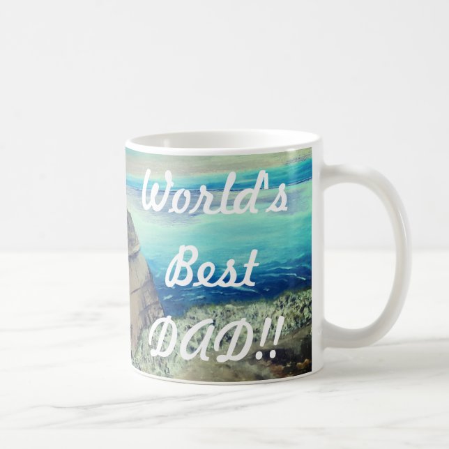 World's Best Dad Mug (Right)