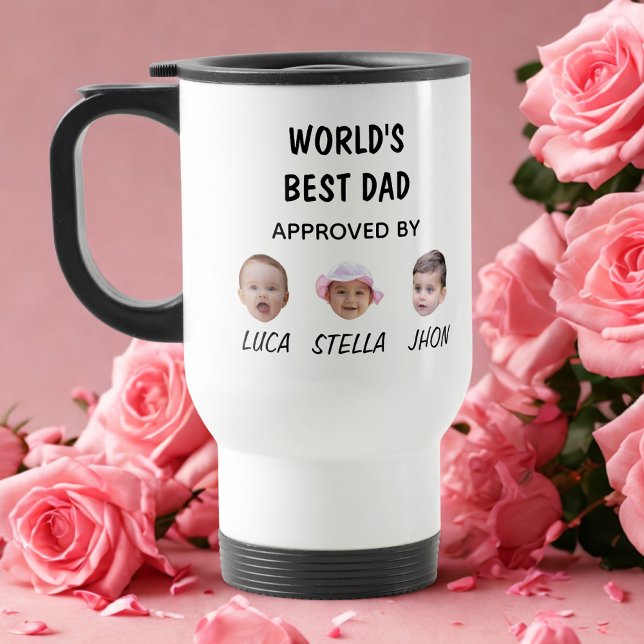 World's Best Dad Mug | Custom Baby Face Mug (Creator Uploaded)