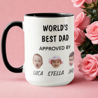 World's Best Dad Mug | Custom Baby Face Mug