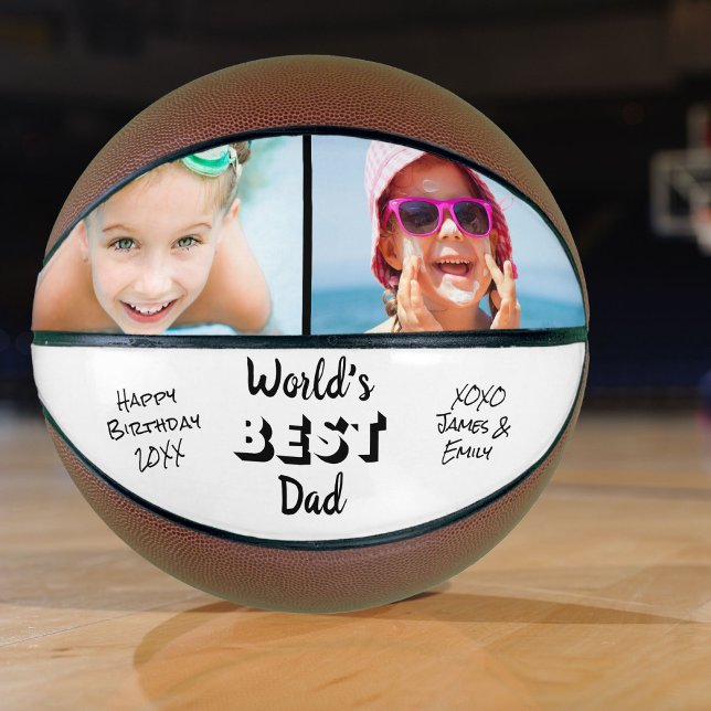 World's Best Dad Photo Basketball (Creator Uploaded)