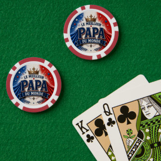 World's Best Dad Poker Chips