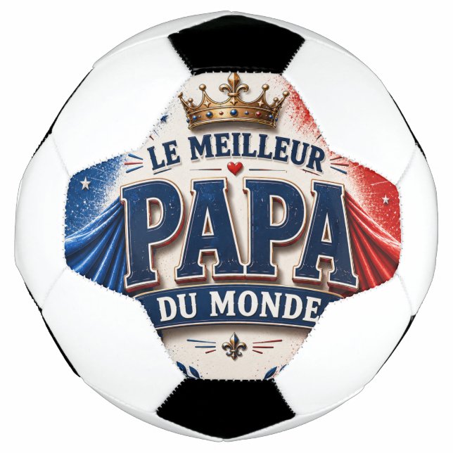 World's Best Dad Soccer Ball (Front)