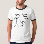 Worlds Best Dad T-Shirt<br><div class="desc">Great fathers day gift!</div>