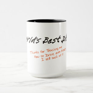 world's best dad touchy emotional coffee mug