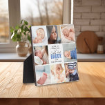 'Worlds Best Daddy' 1st Father's Day Keepsake Plaque<br><div class="desc">Create your very own special first Father's day keepsake gift with this cute photo collage plaque. Featuring 8 trendy insta square photographs and the text 'Happy 1st Father's Day to the World's Best Daddy' - Love from (ADD NAME). PHOTO TIP - Crop photos ensuring that the subject is in the...</div>