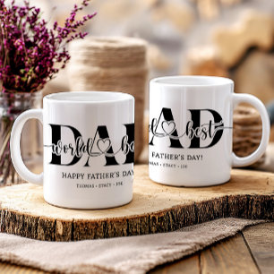 World's Best Daddy Father's Day Gift Coffee Mug