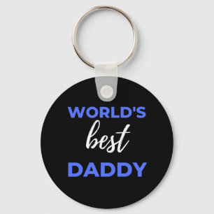 World's Best Daddy Key Ring