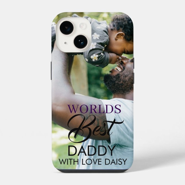 Worlds Best Daddy | Photo Case-Mate iPhone  Case (Back)