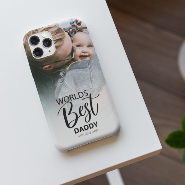 Worlds Best Daddy | Photo Case-Mate iPhone Case (Creator Uploaded)