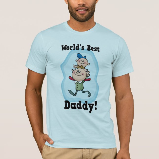 World's Best Daddy T-Shirt (Front)