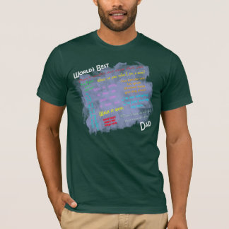 Worlds Best Dadism Shirt