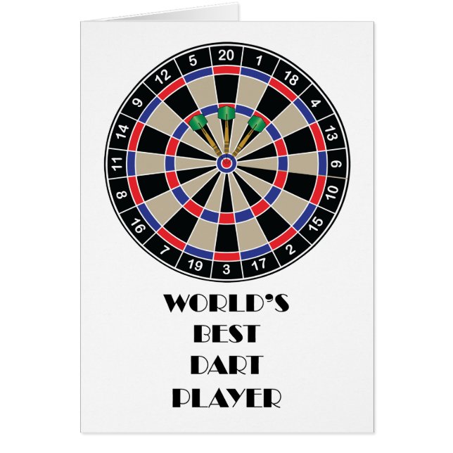 World's Best Darts Player (Front)