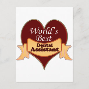 World's Best Dental Assistant Postcard