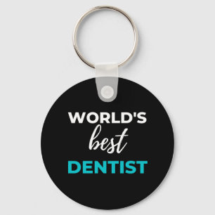 World's Best Dentist Key Ring