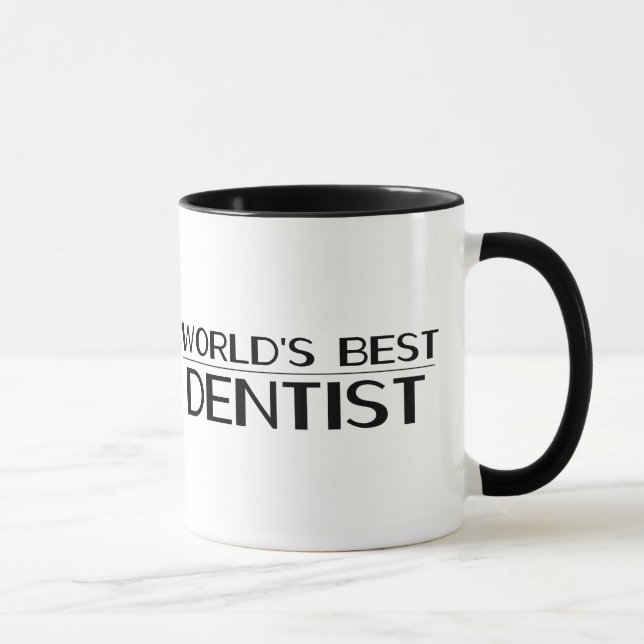 World's Best Dentist Mug (Right)