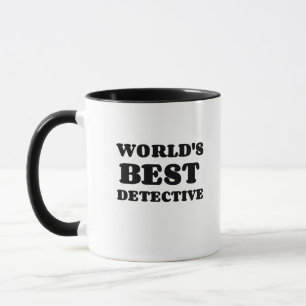 WORLD'S BEST DETECTIVE MUG