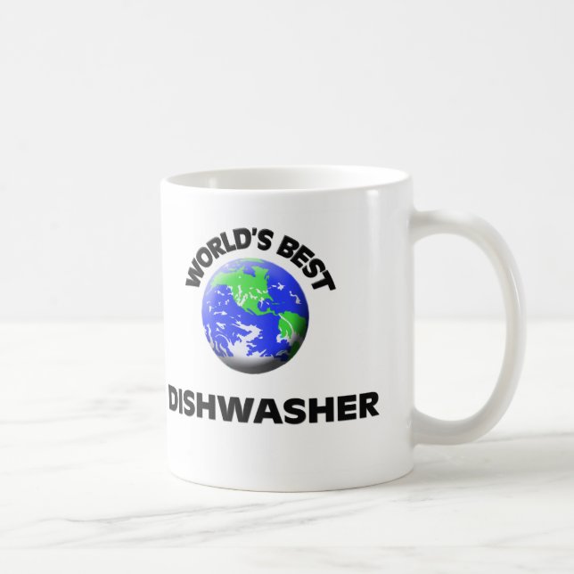 World's Best Dishwasher Coffee Mug (Right)