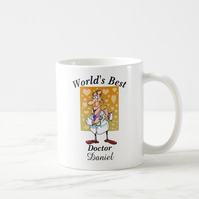 World's Best Doctor Coffee Mug (Right)