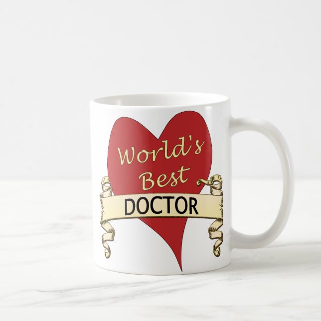 World's Best Doctor Coffee Mug (Right)
