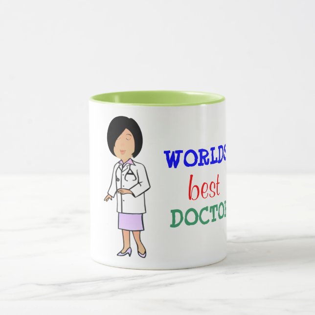 World's Best Doctor Coffee Mug (Center)