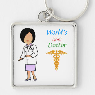 World's Best Doctor Keychain