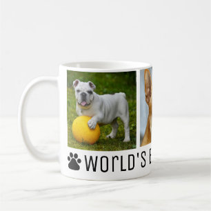 World's Best Dog Dad, Custom Photo Coffee Mug