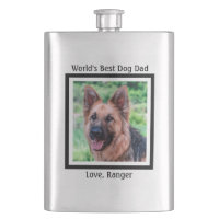 World's Best Dog Dad - Cute Custom Pet Photo