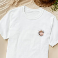 World's Best Dog Dad Elegant Simple Custom Photo
