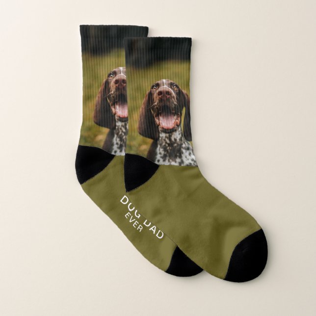 WORLDS BEST DOG DAD EVER SOCKS (Pair)