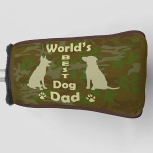 World's Best Dog Dad Golf Head Cover