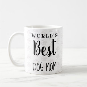 World's Best Dog Mum (custom text, add your text) Coffee Mug