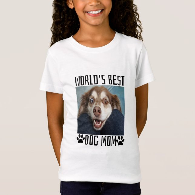 Worlds Best Dog Mum T-Shirt (Front)