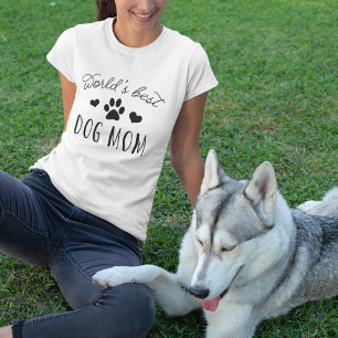 World's Best Dog Mum T-Shirt