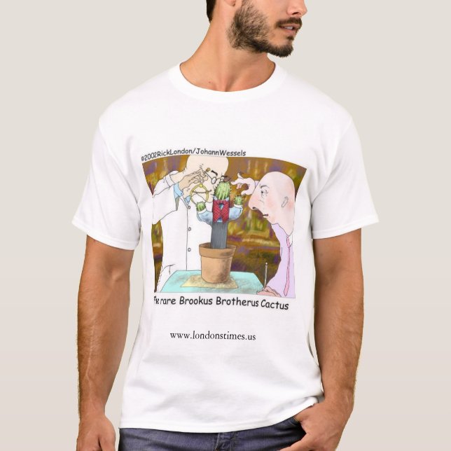 World's Best Dressed Cactus T-Shirt (Front)