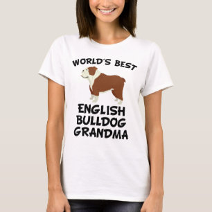 World's Best English Bulldog Grandma T-Shirt