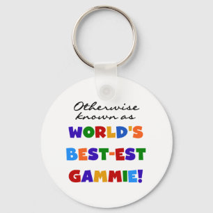 World's Best-est Gammie T-shirts and Gifts Key Ring